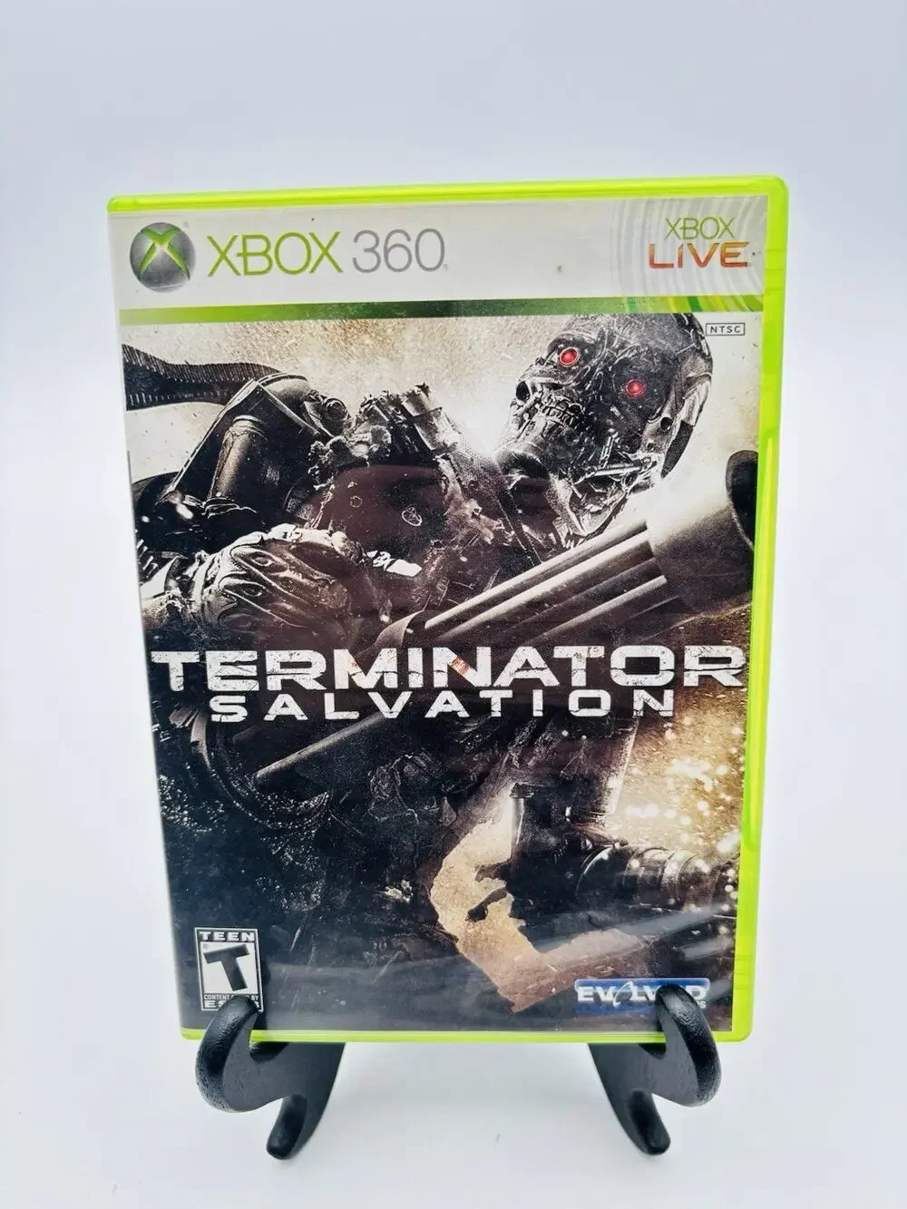 Terminator Salvation Xbox 360 Action Shooter Game CIB Complete Tested Works VG
